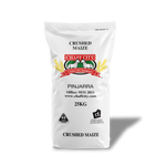 Bag of Chaff City Crushed Maize on a white background