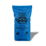 Blue bag of Horse Muesli with Chaff City branding on a white background